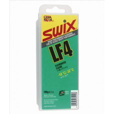 "Swix" Низкофторовый парафин на холод, зеленый LF4 Green -10/-32C 180г.